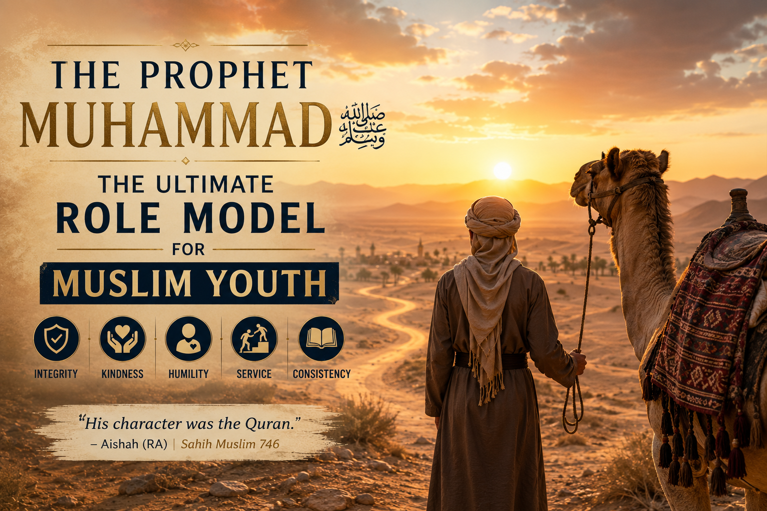 Read more about the article The Prophet Muhammad ﷺ: The Ultimate Role Model for Muslim Youth