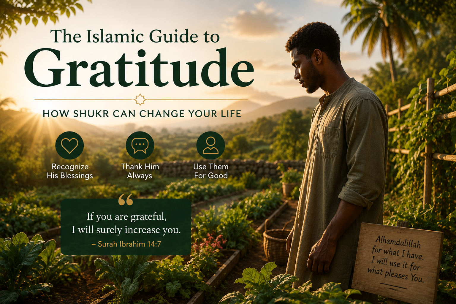 Read more about the article The Islamic Guide to Gratitude: How Shukr Can Change Your Life