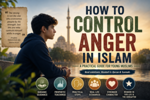 Read more about the article How to Control Anger in Islam: A Practical Guide for Young Muslims